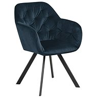 Armchair with Automatic Return Function Anouk, Blue - Dining Chair
