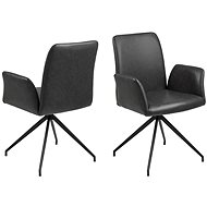 Native Swivel Chair, Black - Armchair