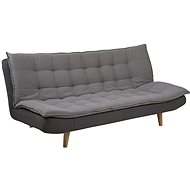 Sofa with folding backrest Zorra, gray - Couch