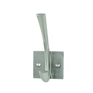 Wall hook Merle, 12 cm, stainless steel - Coat Hanger