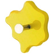 Wall hook Itab, 7 cm, yellow - Coat Hanger