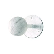 Wall hook Gavin, 7 cm, white - Coat Hanger