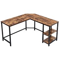 ARTENAT Lera Corner, 138cm, Brown/Black - Workbench