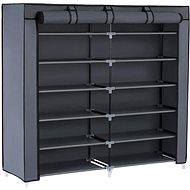 Fabric Shoe Rack Helmut, 115cm, Grey - Shoe Rack