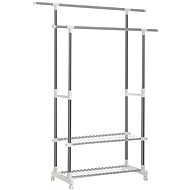 Mobile stand Alien, 172 cm, silver / white - Clothes Hanger