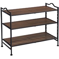 Shoe Lesly, 69cm, Brown/Black - Shoe Rack