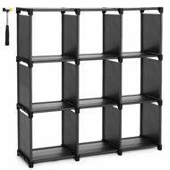 Songmics Multifunctional cabinet Bea 9 black - Shelving Unit