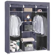 Artenat Rudolf wardrobe, 175 cm, grey - Wardrobe