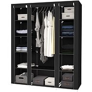 Wardrobe Rudolf, 175 cm, black - Wardrobe