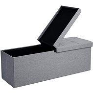 Maddie bench, 76 cm, light gray - Bench