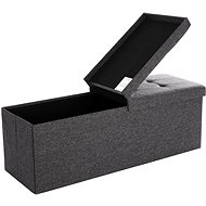 Maddie bench, 76 cm, dark gray - Bench