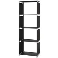 Manny shelf, 147 cm, black - Shelving Unit