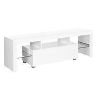 Ellie TV Table, 140cm, White - TV Table