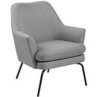 Relaxation chair Rika light gray - Armchair