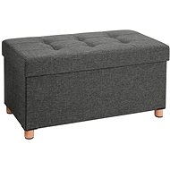Bench Vicky, 76 cm, dark grey - Bench
