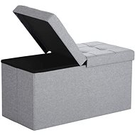 Bench Maddie I., 76 cm, grey - Bench