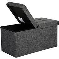 Maddie bench, 76 cm, dark gray - Bench
