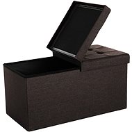 Maddie bench, 76 cm, dark brown - Bench