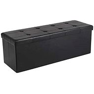 Maddie bench, 110 cm, black - Bench
