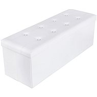 Maddie bench, 110 cm, white - Bench