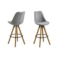Wanita bar stool (SET 2 pcs), light gray - Bar Stool