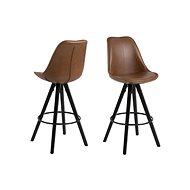 Wonita bar stool (SET 2 pcs), light brown - Bar Stool