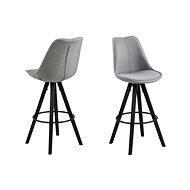 Wonita bar stool (SET 2 pcs), light gray - Bar Stool