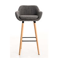 Grane bar stool (SET 2 pcs), light gray - Bar Stool