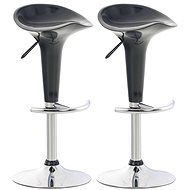 Saddie Bar Stool (SET of 2 pcs), Grey - Bar Stool