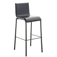 Ava II. Bar Stool, Black - Bar Stool