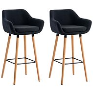 Grane Bar Chair (SET 2 pcs), Black - Bar Stool