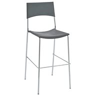 Gena Bar Stool, Grey - Bar Stool