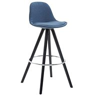 Merc. Bar Stool, Blue - Bar Stool