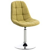 Dining swivel chair Miley textile green - Dining Chair