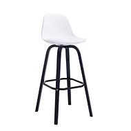 Tylen Bar Stool, White - Bar Stool