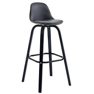 Tari Bar Stool, Black - Bar Stool