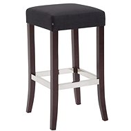 Tores Bar Stool, Black/Brown - Bar Stool