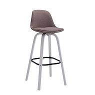 Bar stool Taris, sand / white - Bar Stool