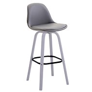 Tari Bar Stool, Grey - Bar Stool