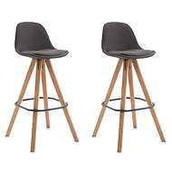 Glen bar stool (SET 2 pcs), dark gray - Bar Stool