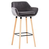 Sigma Bar Stool, Grey - Bar Stool
