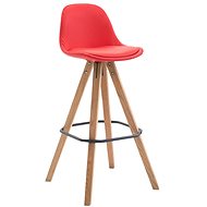 Laura Bar Stool, Red - Bar Stool