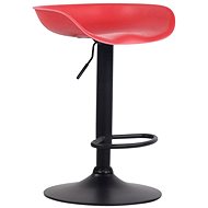 Anaheim Bar Stool, Black/Red - Bar Stool