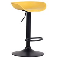 Anaheim Bar Stool, Black/Yellow - Bar Stool