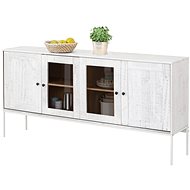 Fray Danish Style Chest of Drawers, 165cm, White - Chest of Drawers