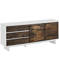 Danish Style Chest of drawers Morgen, 165 cm, brown - Chest of Drawers