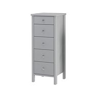 Tange I. Danish Style Chest of Drawers, 106cm, Grey - Chest of Drawers