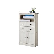 Rocia Danish Style Chest of Drawers, 120cm, White - Chest of Drawers