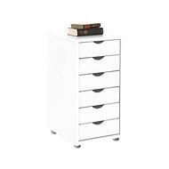 Danish Style Chest of drawers Galte, 66 cm, white - Chest of Drawers