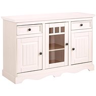 Danish Style Monto sideboard, 132 cm, white - Sideboard